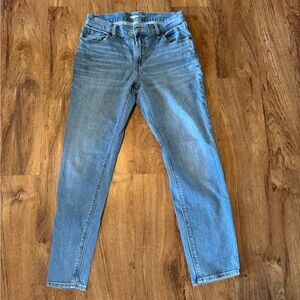 Old Navy Light Blue Boyfriend Mid-Rise Jeans